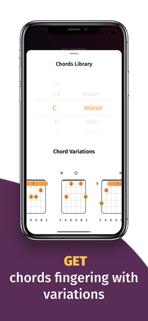 Guitar Chords Generator-學習吉他和弦(圖6)-速報App