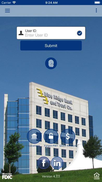 How to cancel & delete Blue Ridge Bank and Trust Co. from iphone & ipad 1