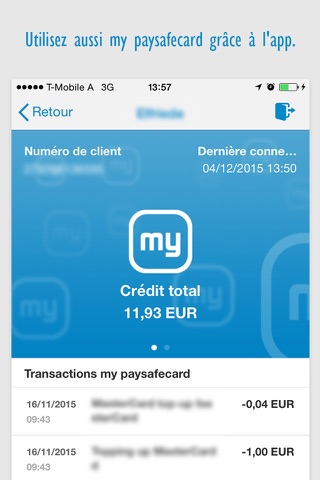 paysafecard - prepaid payments screenshot 3