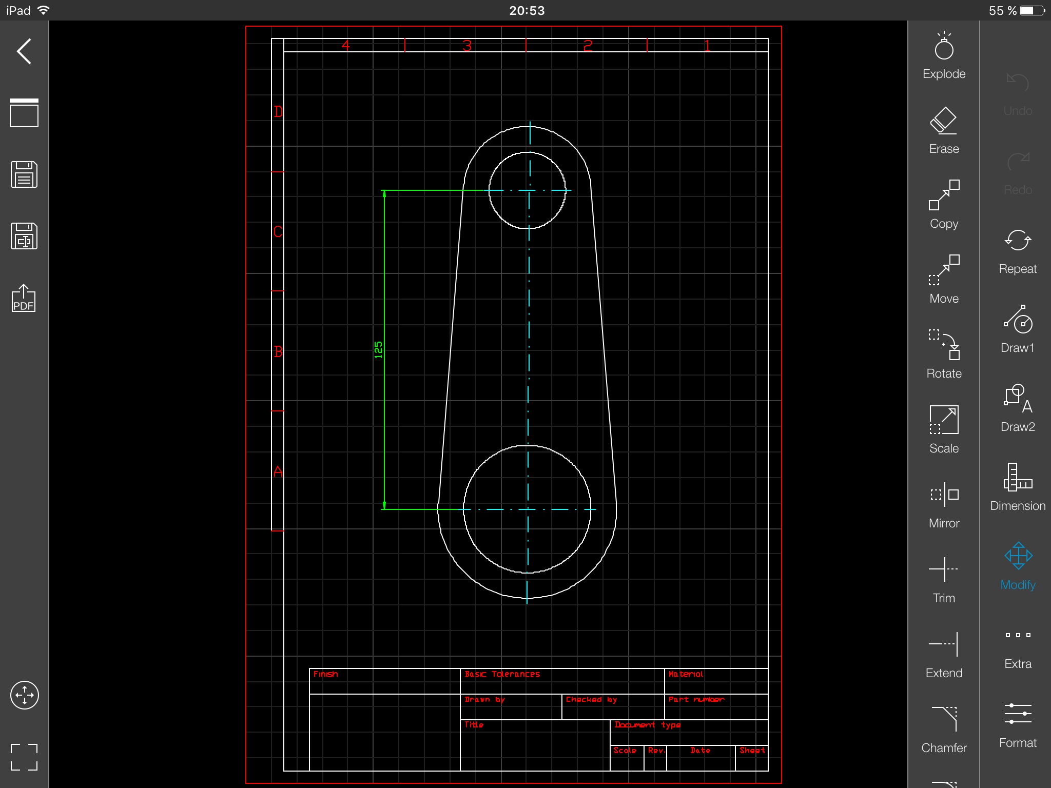 biiCADo Pro - 2D CAD App screenshot 3