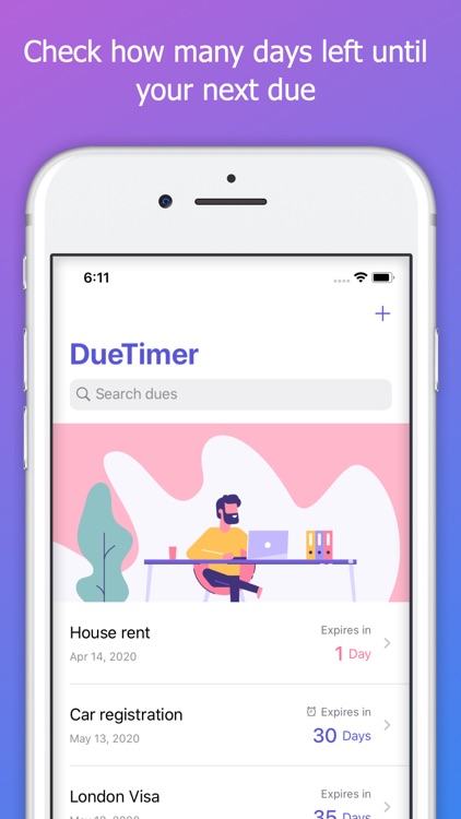 DueTimer - Countdowns & Alerts