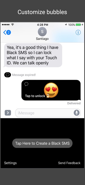 Black SMS - Protected Texts(圖4)-速報App