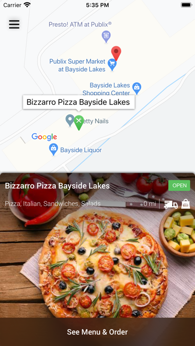 Bizzarro Pizza Bayside Lakes screenshot 2