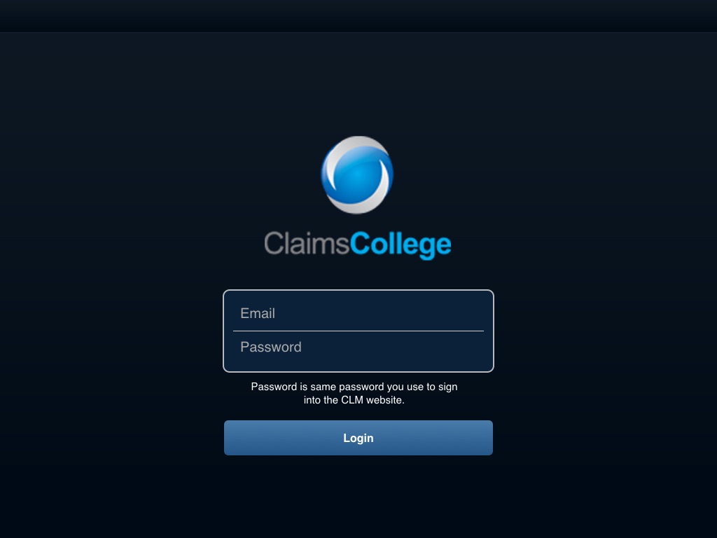 Claims College for iPad screenshot 2