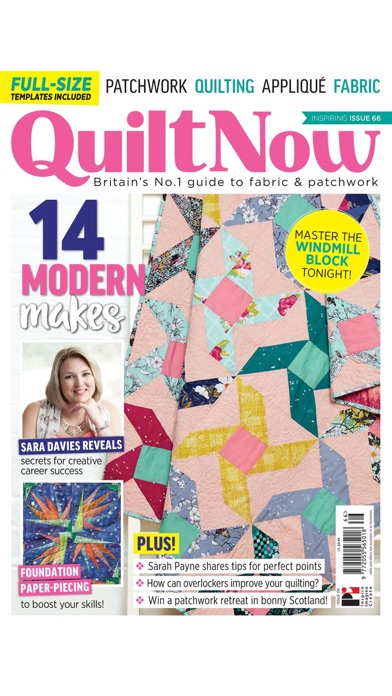 Quilt Now Magazine screenshot1