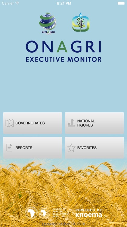 ONAGRI Executive Monitor