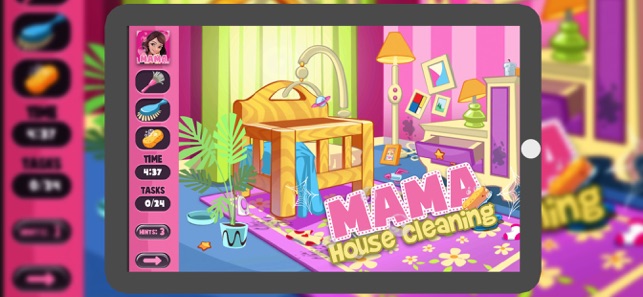 Mama House Cleaning Baby Game(圖3)-速報App