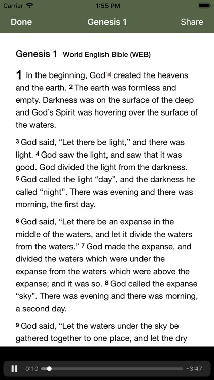 Audio Bible: God's Word Spoken