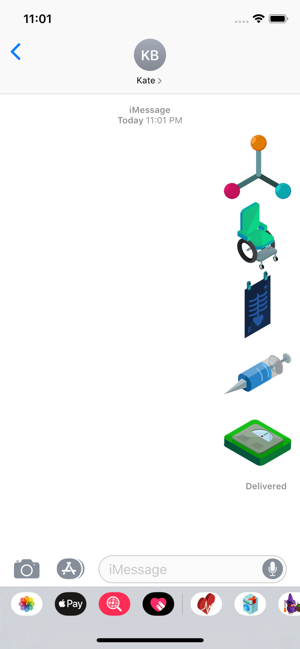 Medical Isometric Stickers(圖3)-速報App