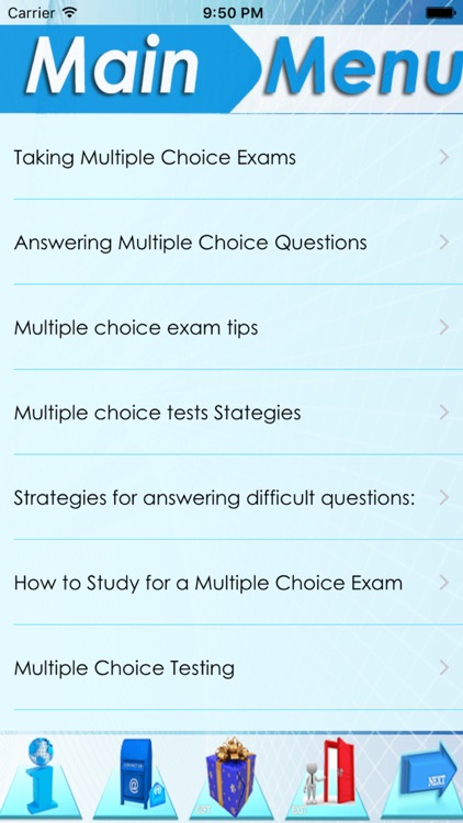 Multiple choices Question Tips