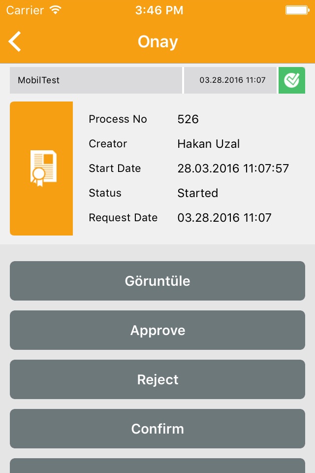 eBA Mobile - Bimser Çözüm screenshot 4