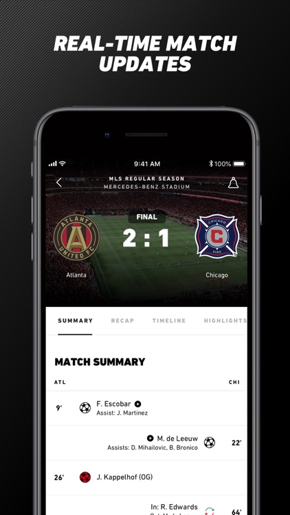 MLS: Live Soccer Scores & News screenshot-4