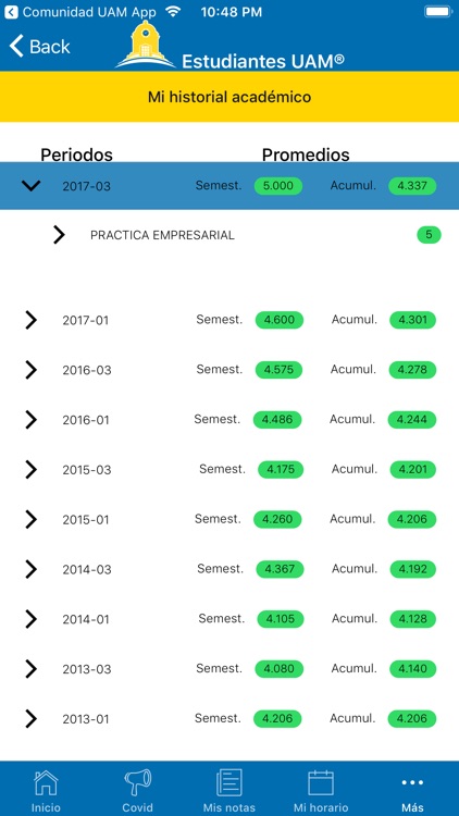 Estudiantes UAM App screenshot-7