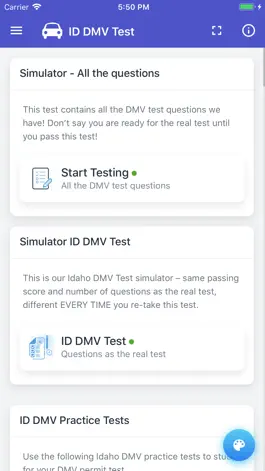 Game screenshot Idaho DMV Permit Test hack