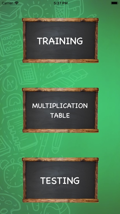 Study of multiplication table