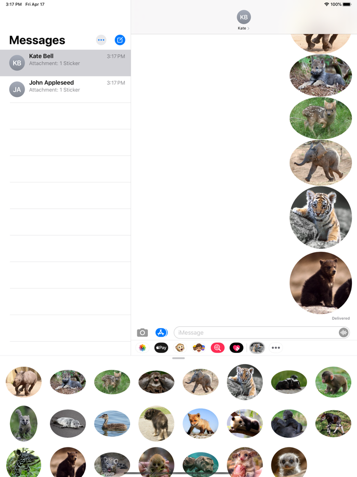 Amazing Animals Stickers Pack