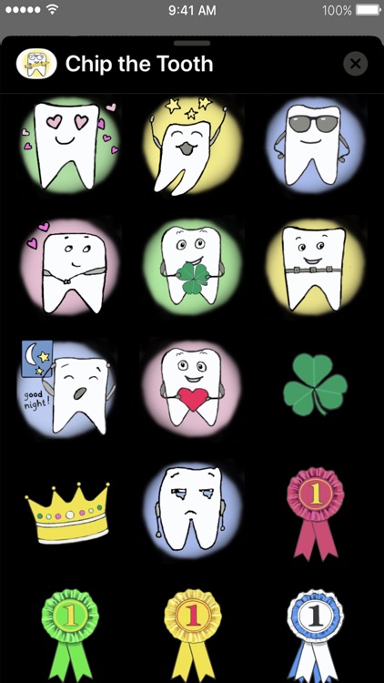 Chip the Tooth cute stickers screenshot-7