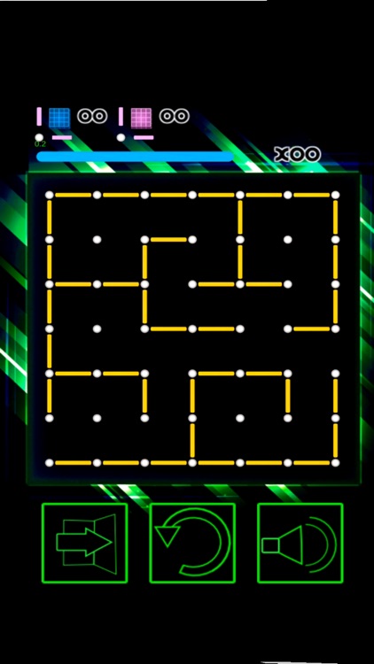 Dots and boxes neon timbiriche screenshot-6