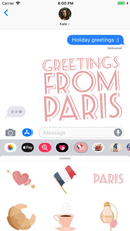 I love Paris Stickerpack