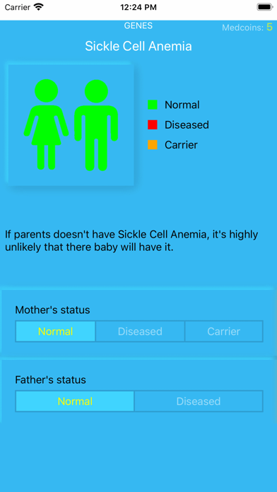 How to cancel & delete Blood Group Genes from iphone & ipad 4