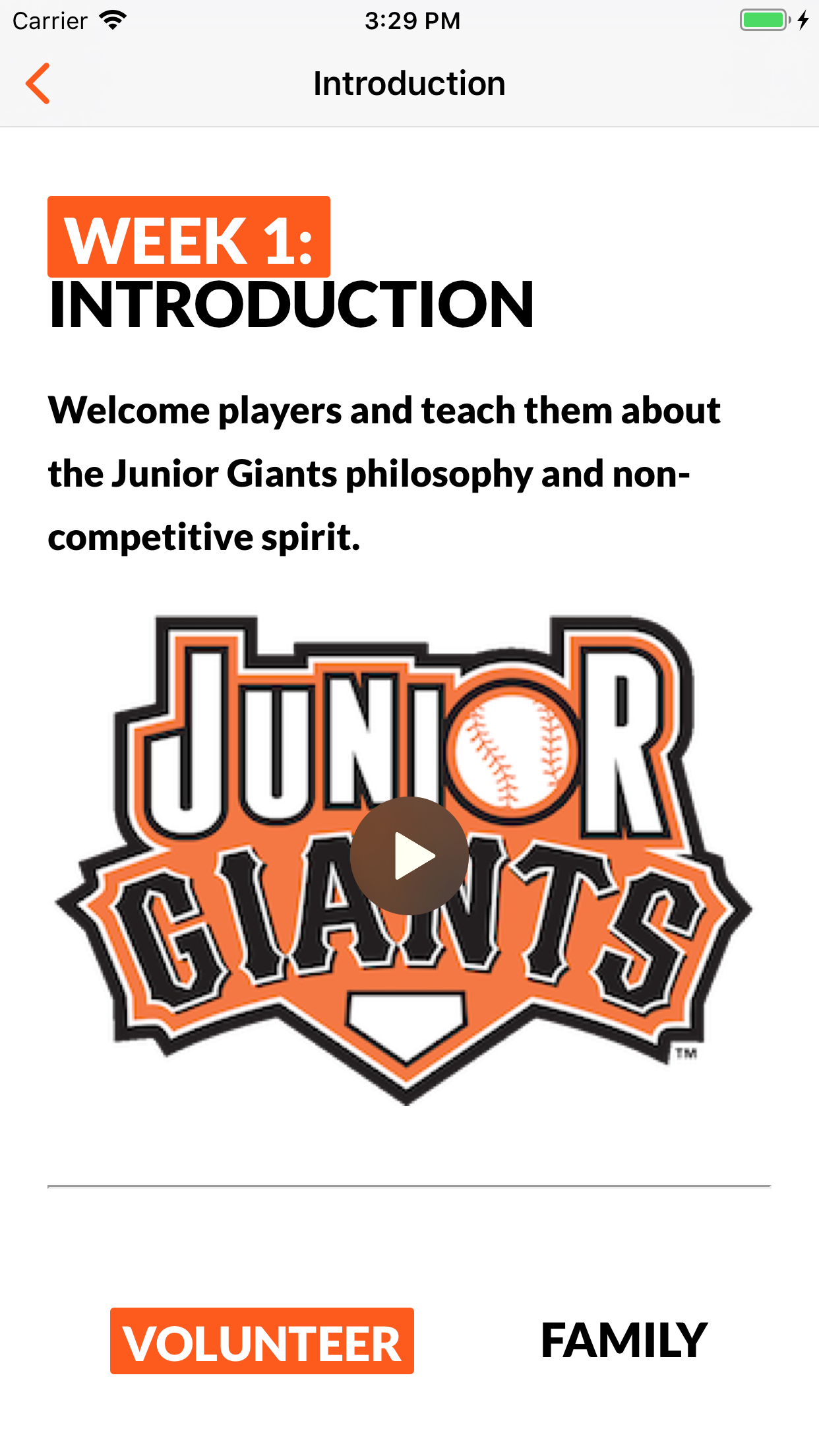 Go Junior Giants screenshot 2
