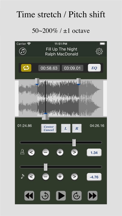 Tune Changer (Pitch,Speed,EQ)