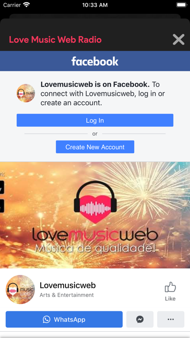 Love Music Web Radio screenshot 4