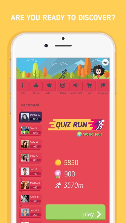 Quiz Run World Tour screenshot-0