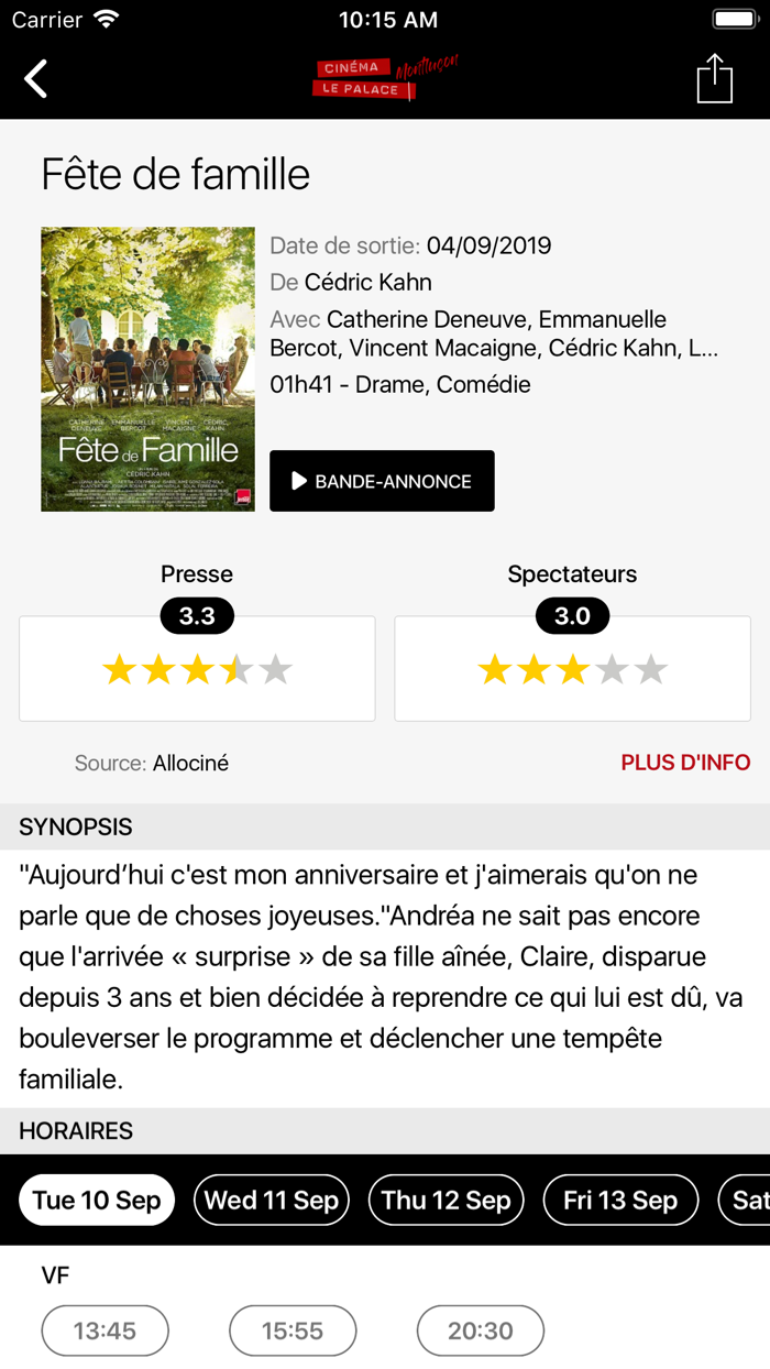 Le Palace Montluçon