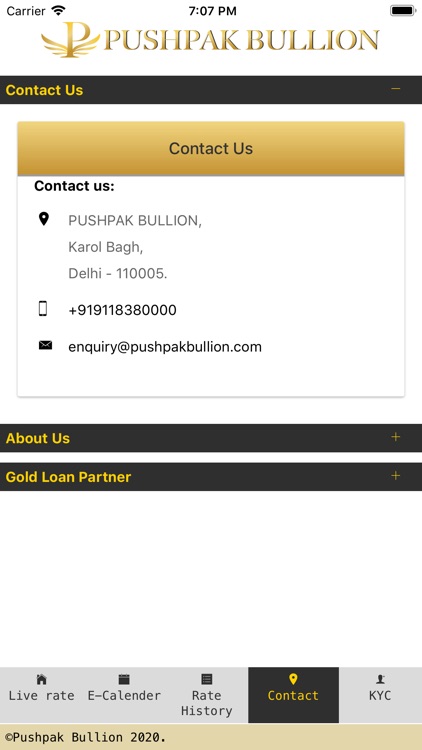 PUSHPAK BULLION