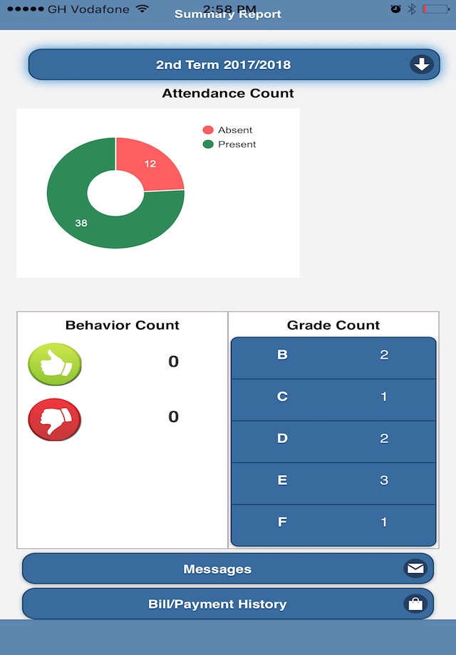 InfoView gBook screenshot 2