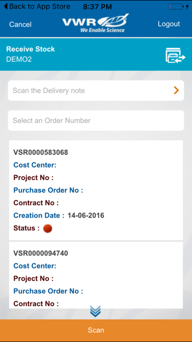 How to cancel & delete VSR Scanner from iphone & ipad 4