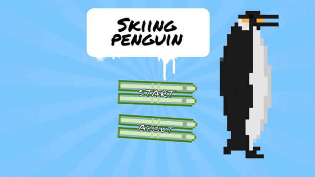 Skiing penguin mac os 11