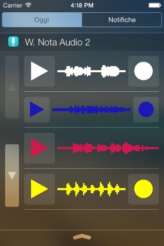Audio Note Widget screenshot 2