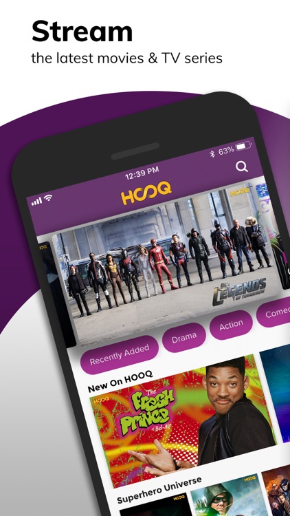 HOOQ - Movies, TV Shows & News