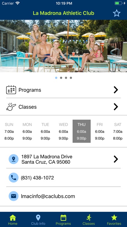 La Madrona Athletic Club CAC by California Athletic Clubs