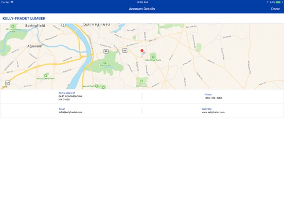 LENOX Distributors Locator screenshot 3