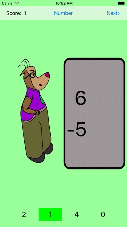 Subtraction Drills Flashcards screenshot-3