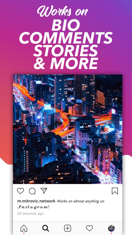 Fonts for Instagram Keyboard screenshot-3