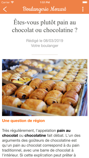 Boulangerie Mozart(圖3)-速報App