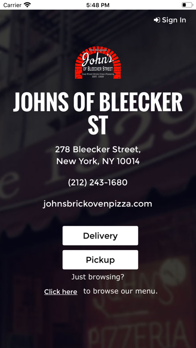 John's of Bleecker Street screenshot 2