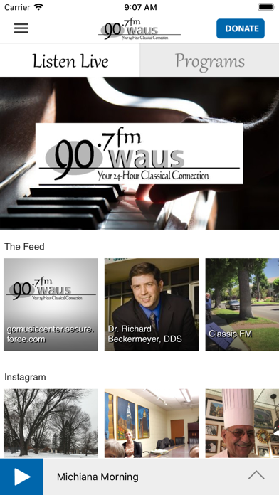 WAUS 90.7 FM screenshot 2