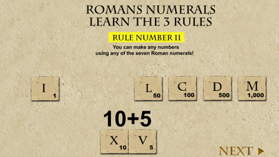 How to cancel & delete Roman numerals from iphone & ipad 3