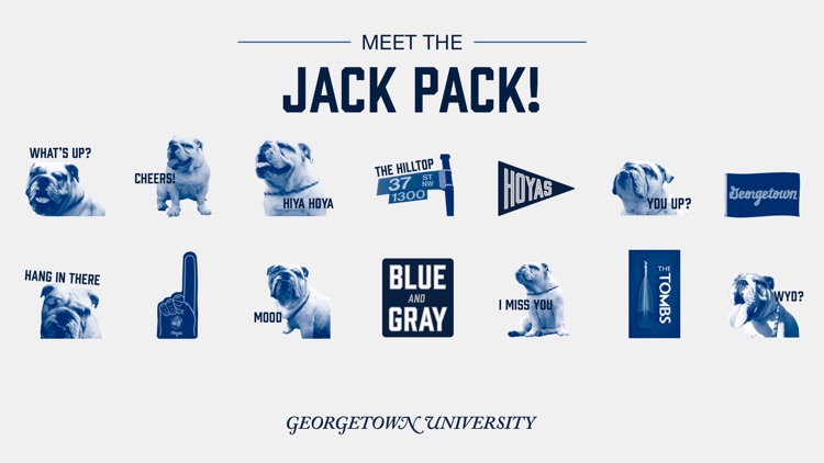 Georgetown Stickers screenshot-4