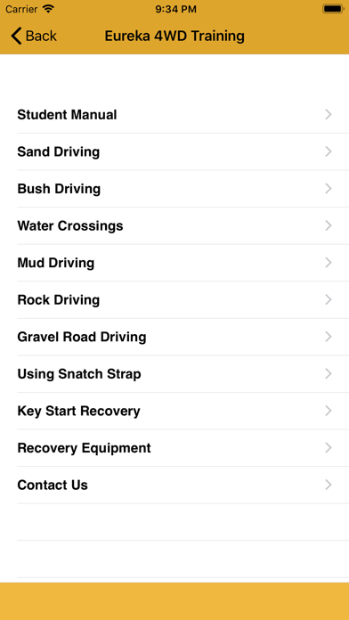 How to cancel & delete Eureka 4WD Training from iphone & ipad 1