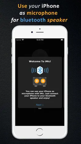 Game screenshot iMic: Bluetooth Speaker Mic apk