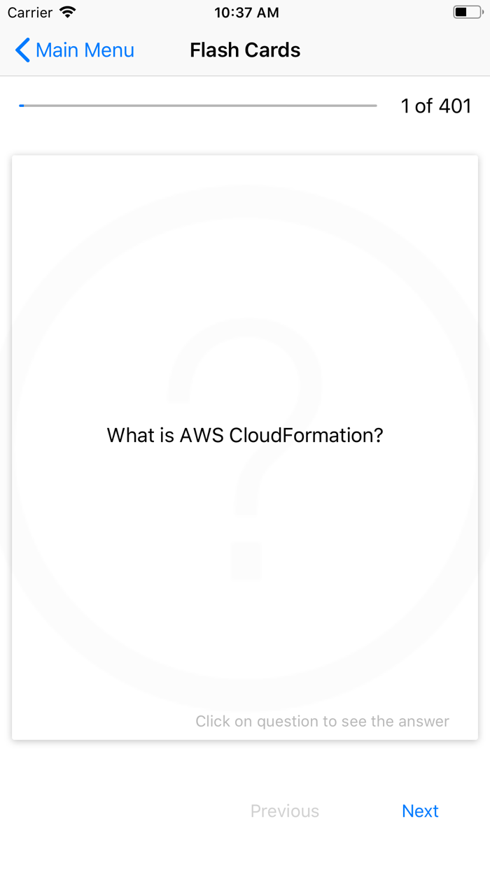 AWS Cert Architect Associate