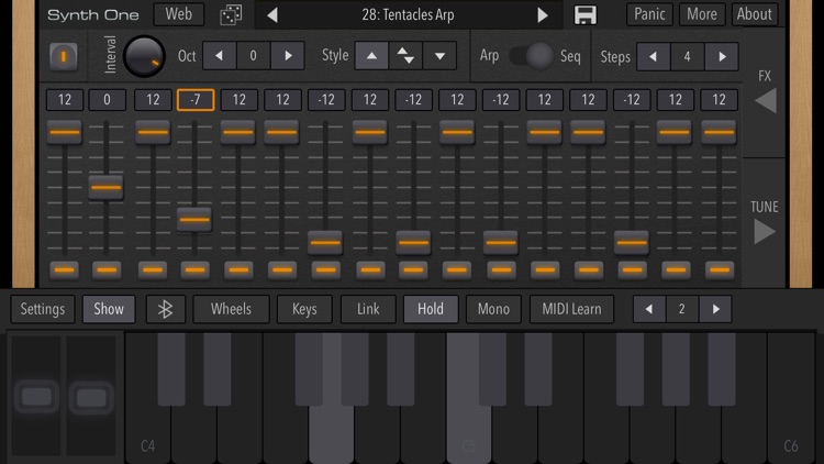 AudioKit Synth One Synthesizer