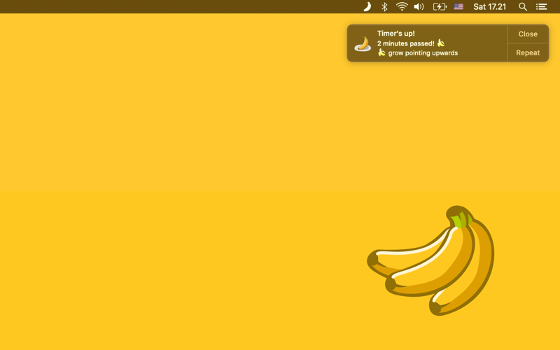 Banana Timer screenshot 2