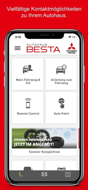 Mitsubishi Kunden-App